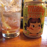 居酒屋 兆治 - 兆冶　ペコちゃんメロンサワー