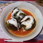 トルコ料理レストラン ヒサル - ひがわりセット（ピーマンのドルマ）800円