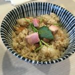 麺処 きなり - 炊き込み飯:150円