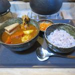 風遊斎 - 南風 スープカリィセット（1,100円）