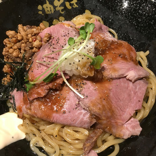 ローストビーフ油そば ビースト_0