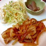 旬魚酒屋 太田川 - 生姜焼定食