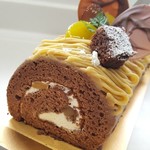 ANNIVERSARY - 【2017.09】栗のショコラロール(1,680円+税)