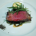 ICARO miyamoto - 北海道産　十勝ハーブ牛ランプの炭火焼き