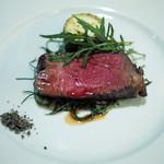 ICARO miyamoto - 北海道産　十勝ハーブ牛ランプの炭火焼き