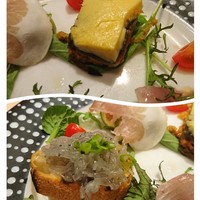 タベルナ ラ・メッセ - オードブルのムサカと生しらす