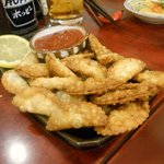 江戸川橋　加賀廣 - ちょっと揚げすぎのラビオリミート（＾－＾；