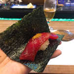 すし処金太郎 - まぐろ漬け