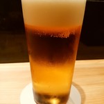 鳥さわ - 焼き鳥！まずは生ビール