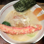 麺と心 7 - 蟹白湯ラー麺（2016年12月限定）