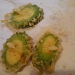 波浮港 - ゴーヤの天ぷら