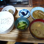 バーベキュー白樺 - 定食のセット