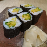 寿し康 - 沢庵巻き