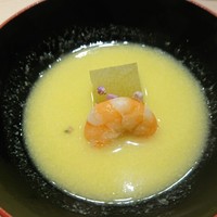 江戸前 鮨 服部 - 白味噌椀