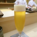 日本橋蛎殻町 すぎた - 生ビールから
