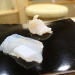 日本橋蛎殻町 すぎた - 北海道のつぶ貝とひらめ