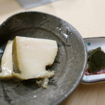 日本橋蛎殻町 すぎた - 蒸し鮑に肝味噌漬け