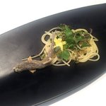 リストランテKubotsu - 稚鮎のスパゲティー（2017.8）