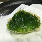 天ぷら はせ川 - おおば