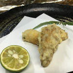 天ぷら はせ川 - まつたけ