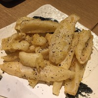 ぎんざ 阿吽 - レンコンの黒こしょう揚げ
