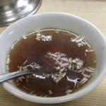 萬来園 - チャーハンのスープ