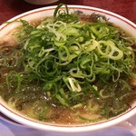 本家 第一旭 - 【再訪】ラーメン(ネギ多め)