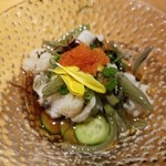 活鱧と順才ぽん酢