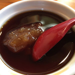 愉多工房 - 蕎麦プリン(イチジクソース)