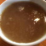 愉多工房 - 蕎麦湯