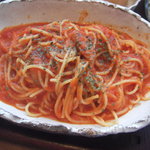 メイパール - トマトソースパスタ