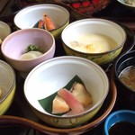 日本料理 倉敷 - こちらは平日限定彩りランチ