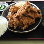 インター食堂 - 2017.09　唐揚定食