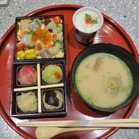 宮川町 水簾 東京ミッドタウン店 - 京ちらし重（2808円）