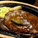 びっくりドンキー - 料理写真:ホットペッパーバーグステーキ