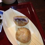 たねや日牟禮茶屋 - 中にはつぶ餡