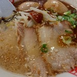 八番山ばりきや - 【2017.9.16(土)】ばりこてめん(並盛・100g)720円のチャーシュー