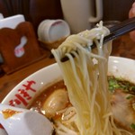 八番山ばりきや - 【2017.9.16(土)】ばりこてめん(並盛・100g)7の麺20円