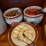 八番山ばりきや - 【2017.9.16(土)】テーブルにある無料トッピング