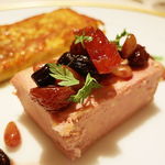 アピシウス - フォワグラのテリーヌ ブリオッシュ添え