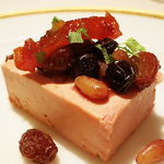 フォワグラのテリーヌ ブリオッシュ添え