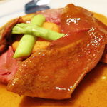 アピシウス - フランス産仔鳩のロティ ひよこ豆のニョッキ添え ローズマリーの香り(Ｓ)