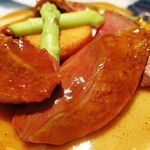 フランス産仔鳩のロティ ひよこ豆のニョッキ添え ローズマリーの香り(Ｓ)