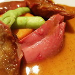 アピシウス - フランス産仔鳩のロティ ひよこ豆のニョッキ添え ローズマリーの香り(Ｓ)