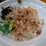 煮干し豚骨らーめん専門店 六郷 - しめご飯　150円