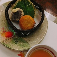 日本料理 ぎん - 長芋の揚げ物