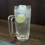 つかふき屋 - すだち酎ハイ、１杯目