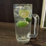 つかふき屋 - すだち酎ハイ、３杯目
