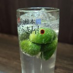 つかふき屋 - すだち酎ハイ、６杯目