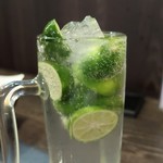 つかふき屋 - すだち酎ハイ、７杯目